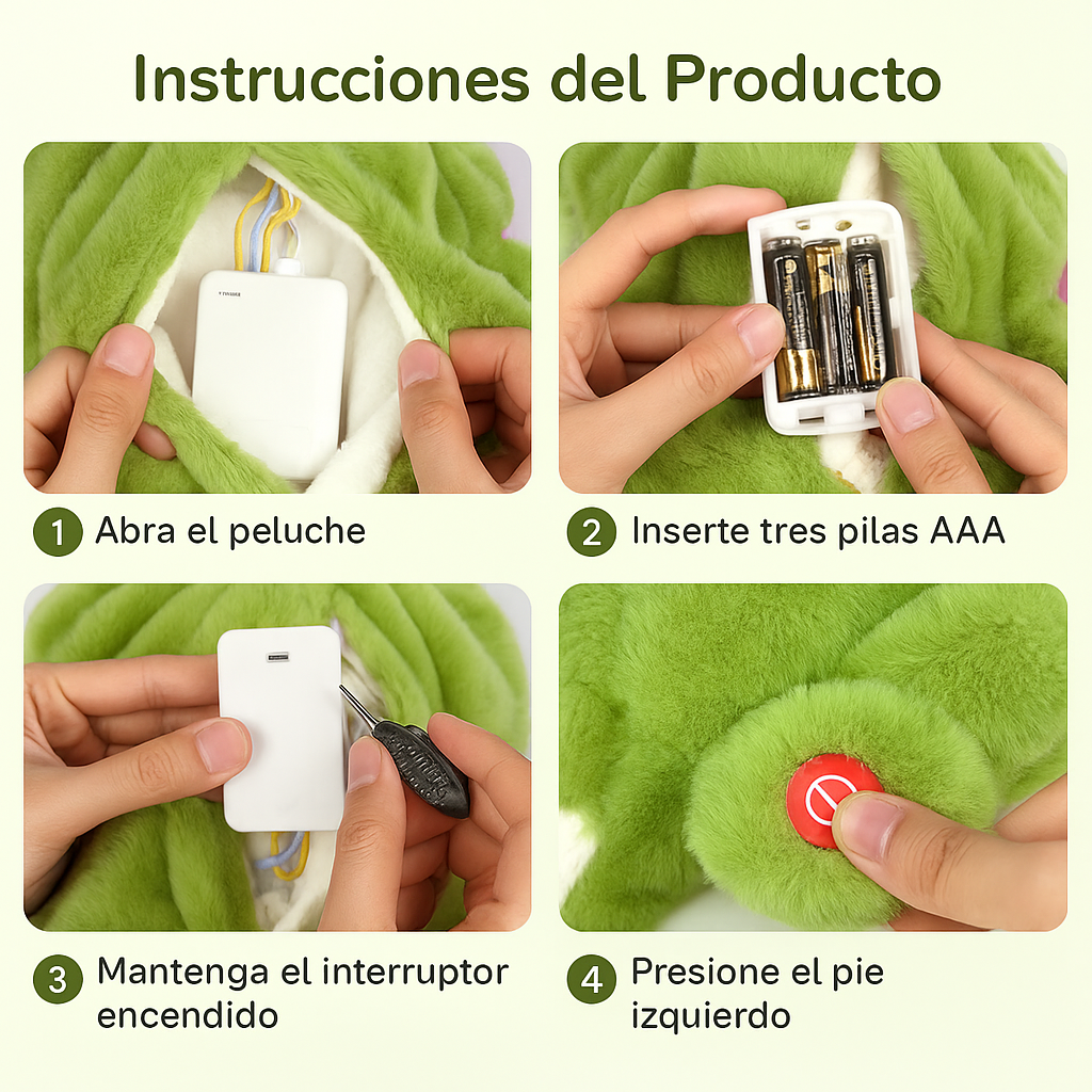 GrumpyNap™ Peluche que Respira