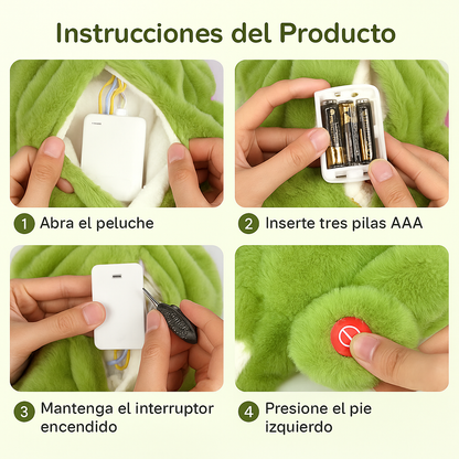 GrumpyNap™ Peluche que Respira